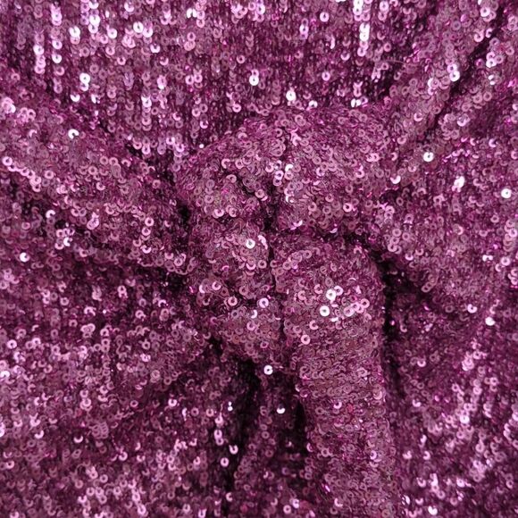 SHOW ME YOUR MUMU Why Knot Pink Sequin Skirt small - Picture 4 of 7